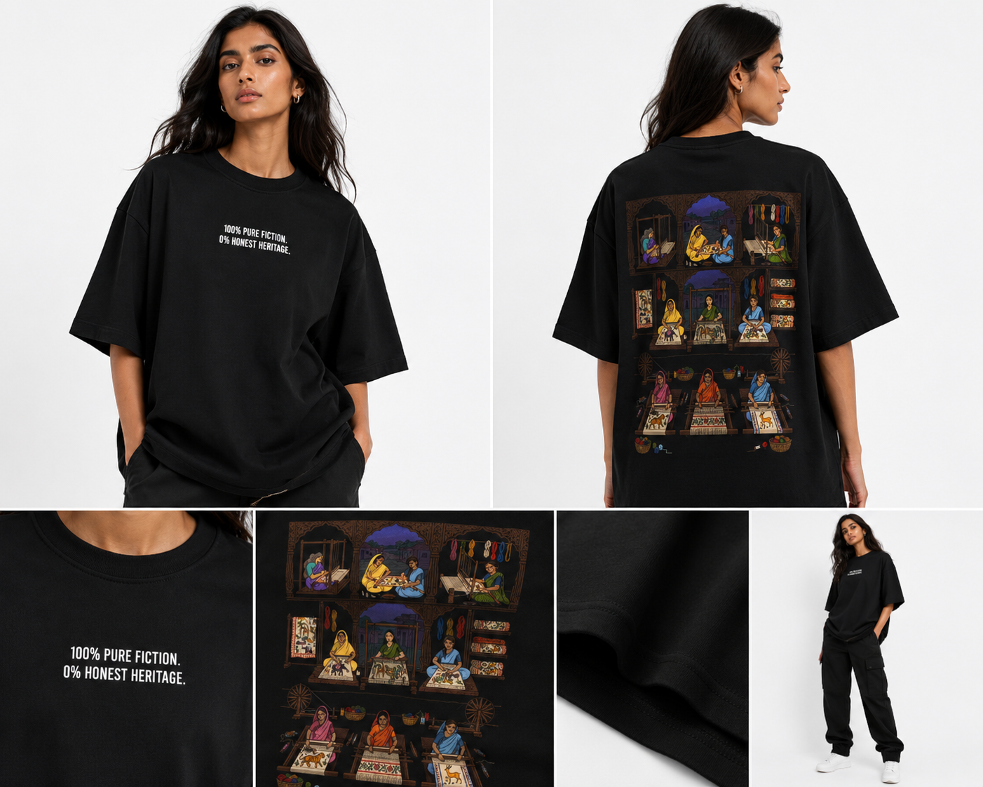 Certified Heritage Paradox | Unisex Terry Oversized Tee