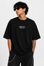 Buddha Heritage Glitch | Unisex Terry Oversized Tee
