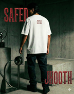 SAFED JHOOTH | Oversized Tee