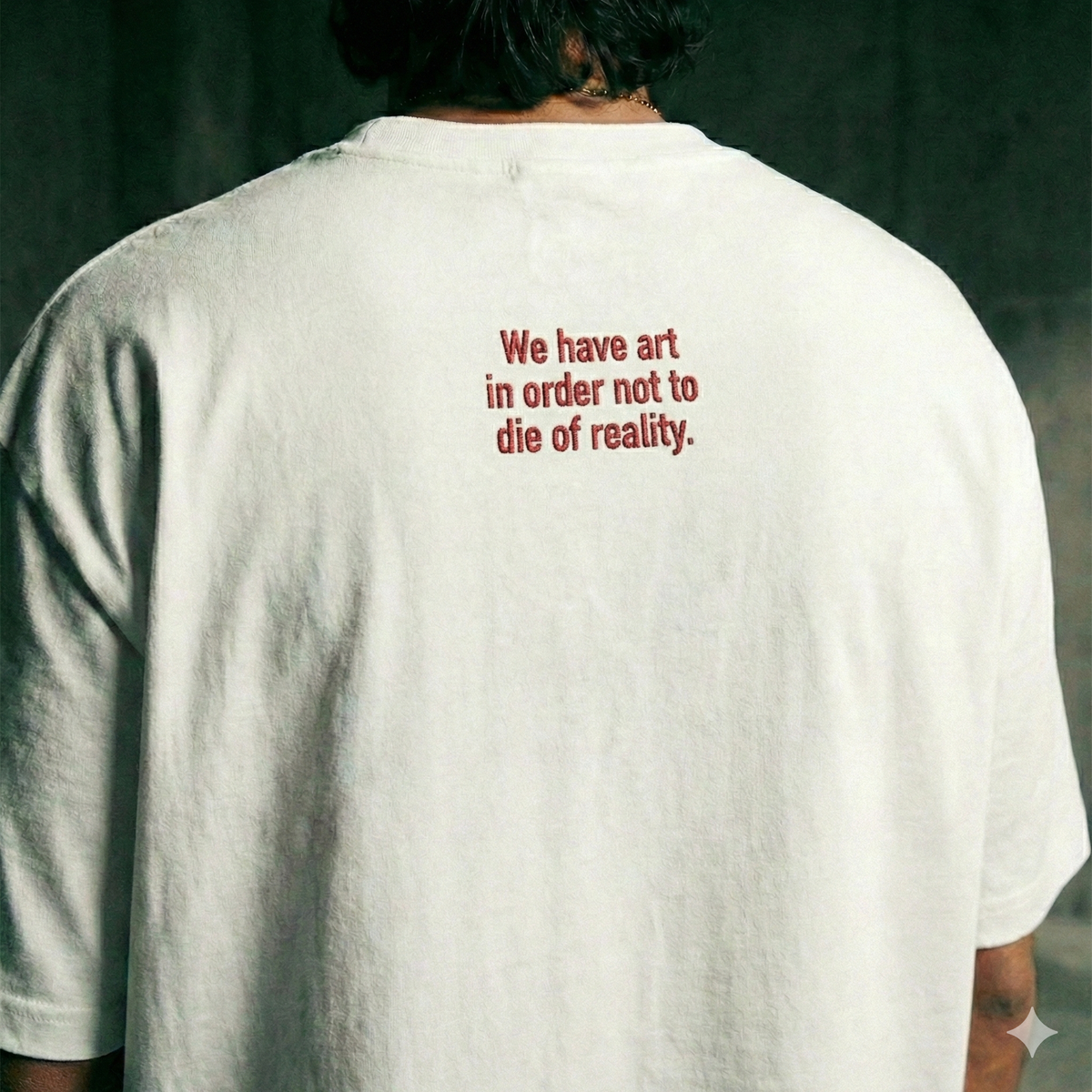 SAFED JHOOTH | Oversized Tee